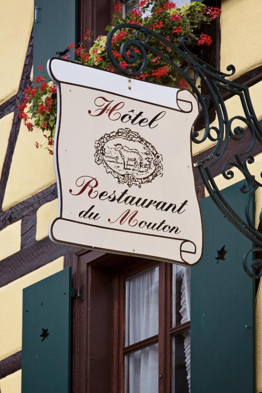 Logis Hotel-Restaurant Du Mouton Ribeauvillé Екстериор снимка